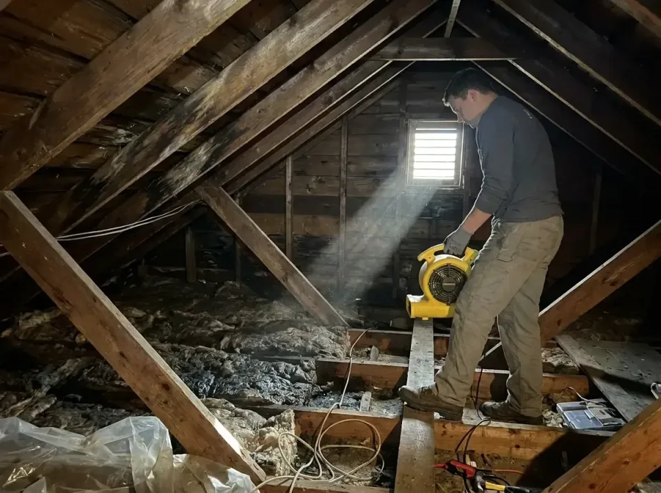 attic-water-damage-drying-proc-007 — frequently asked questions, Emergency Water Extraction & 24/7 Flood Response in Ben Bol…